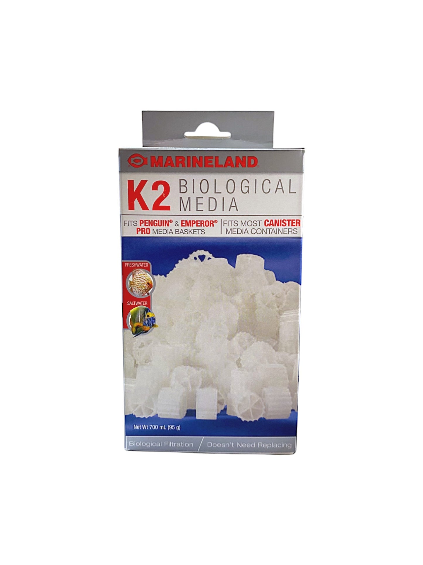 Marineland K2 Biological Media 95grams Part # AQ-78234