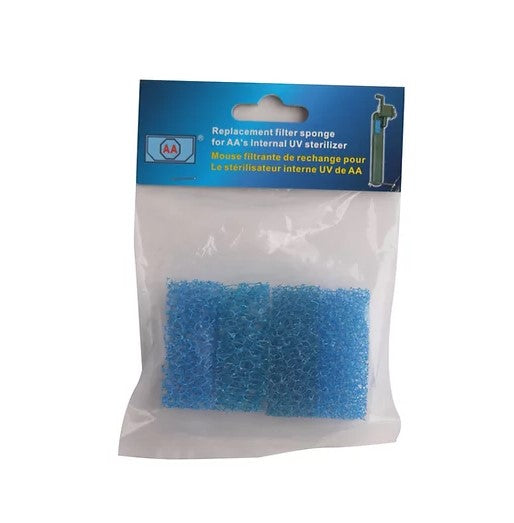 AA Aquarium Green Killing Machine 9w Replacement Sponge Part# R-UV09W-S