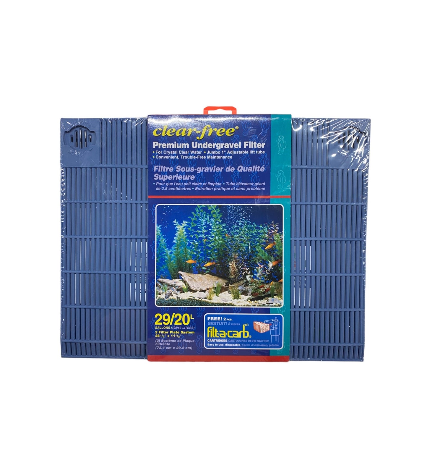 Penn Plax Undergravel Filter 29/20L Gallon Part # CPU-29