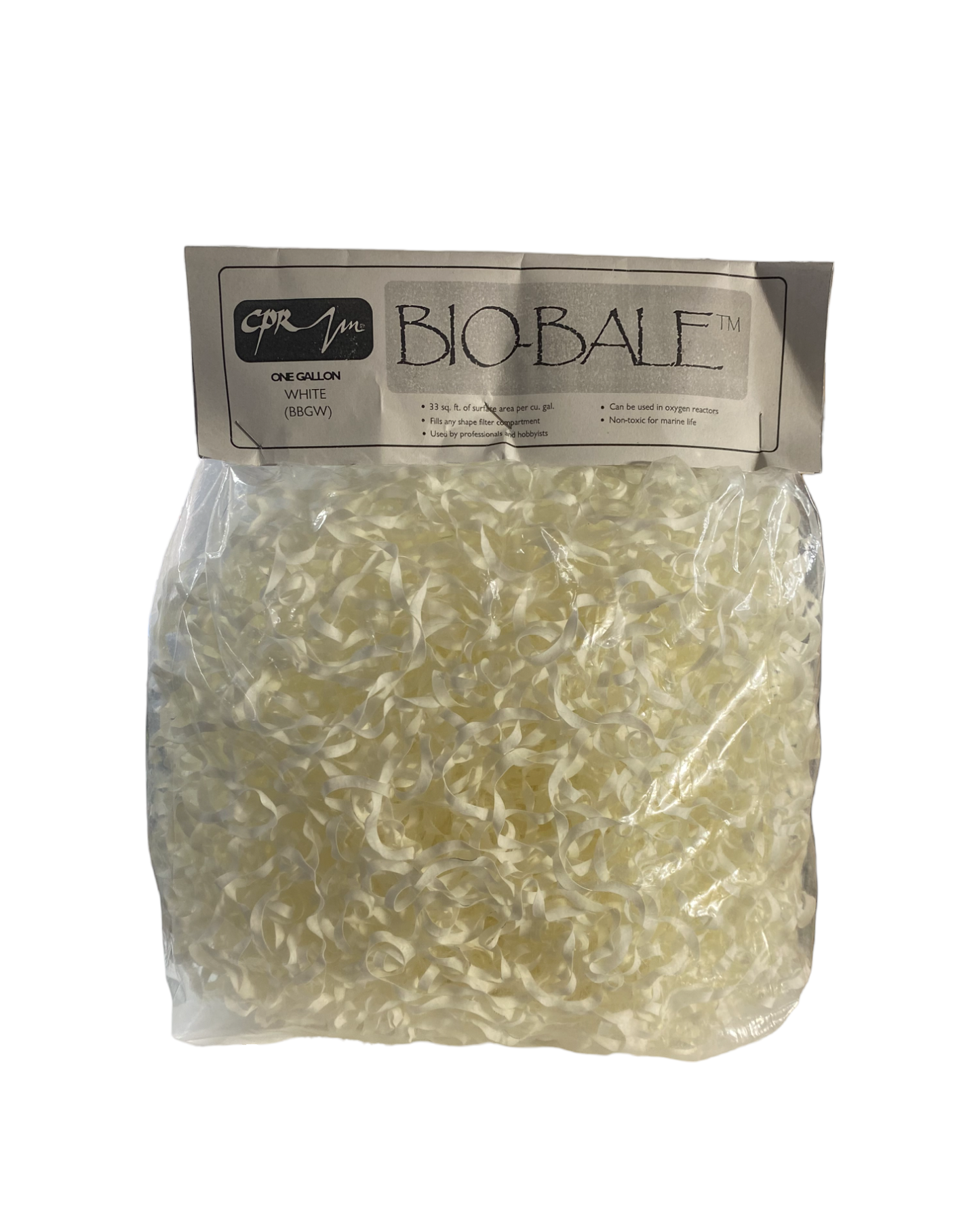 CPR Aquatic Bio-Bale 1 Gallon (white) Part # 10001