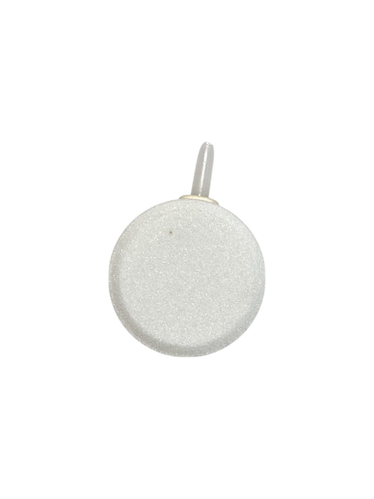 Aquarium 40cm / 1.5" Round White Sandstone Air Stone Part # AQ-W-40-STON-1PK