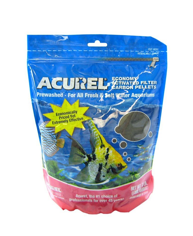 Acurel Economy Activated Filter Carbon Pellets 3 Lb Resealable Bag  Part # 2203