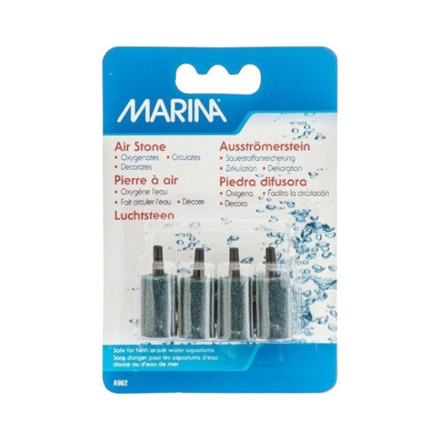 Marina Aqua Aquarium Cylinder Air Stones 1" (4 Pack) A962