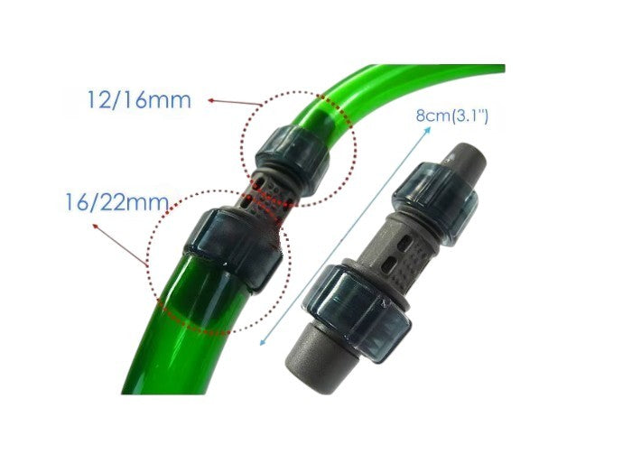 Ista Aquarium Hose Adapter 16mm to 12mm Part # I-961