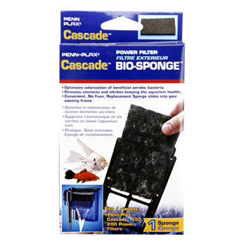 Penn-Plax Cascade 150/200 Power Filter Replacement Bio Foam Part# CPF310
