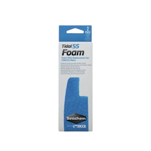 Seachem Tidal 55 Foam Filter 2 Pack Part # 06503