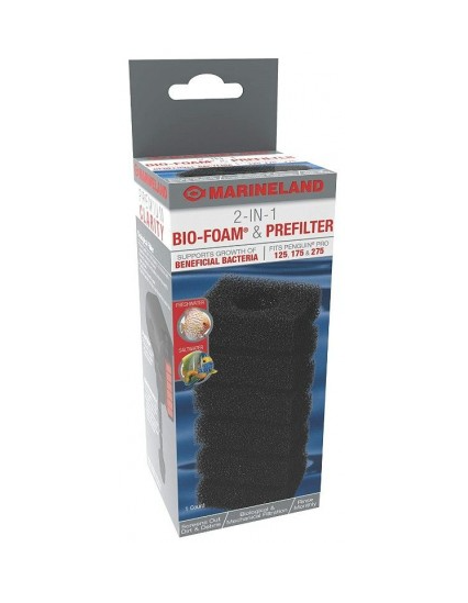 Marineland 2 in 1 Bio Foam Prefilter Penguin Pro 125, 175 & 275  Part# AQ-78253