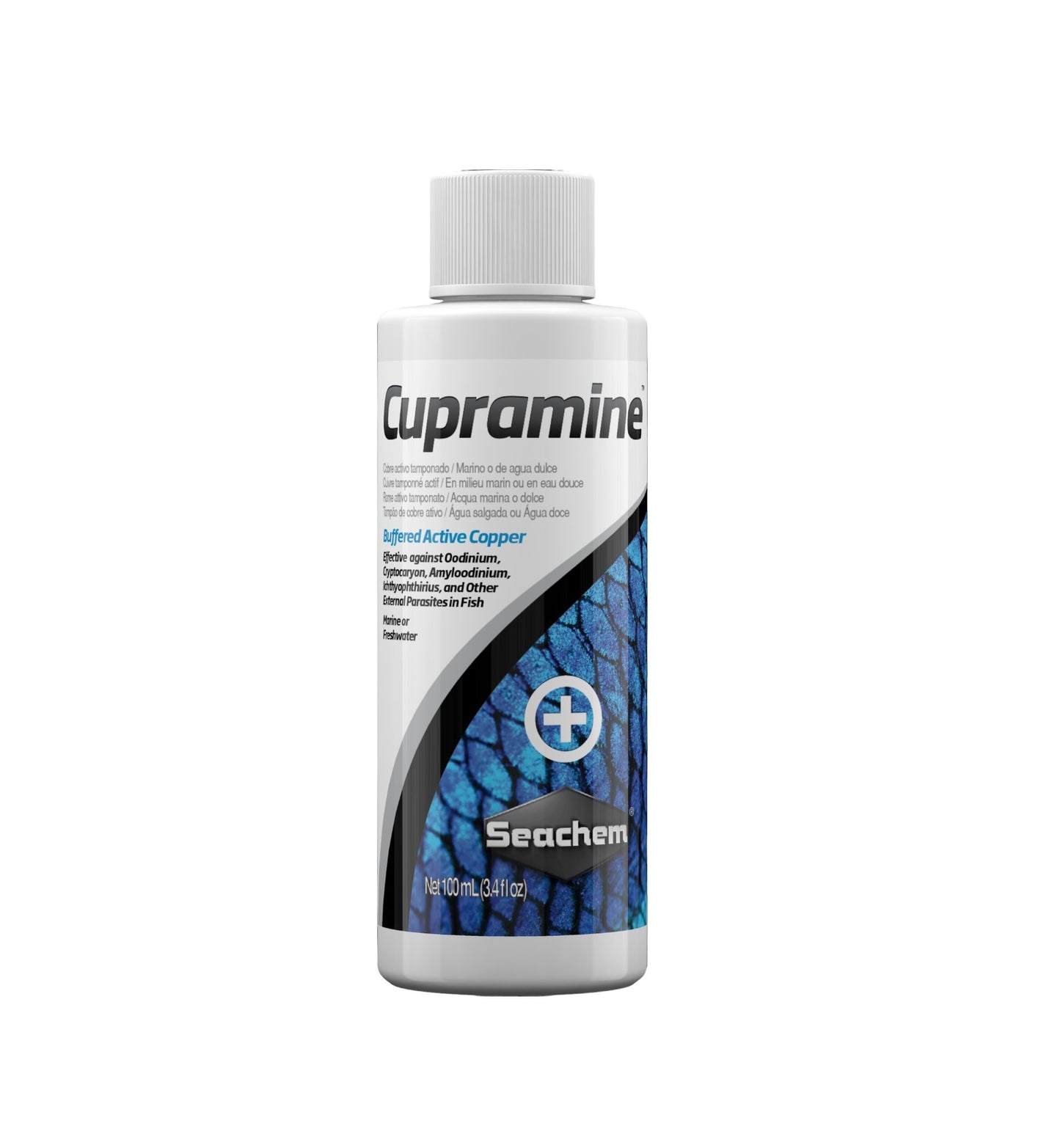 Seachem Cupramine 100ml 3.4fl oz