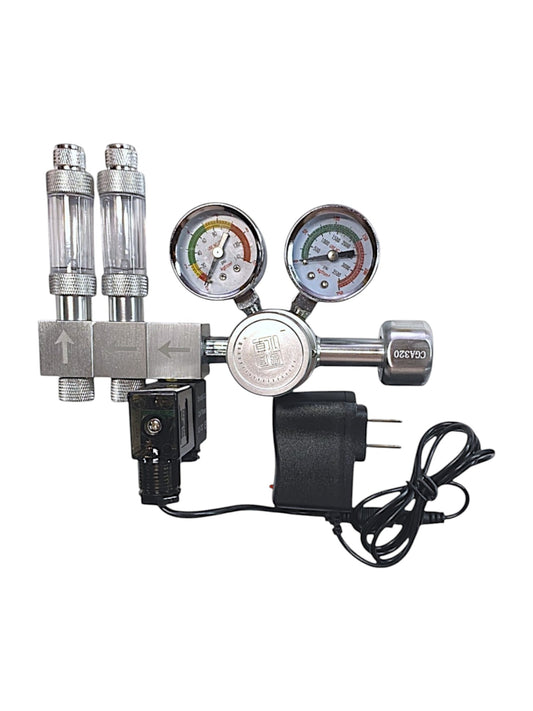 ZRDR K303PRO Dual Stage Aquarium CO2 Regulator Part # K303-CGA320