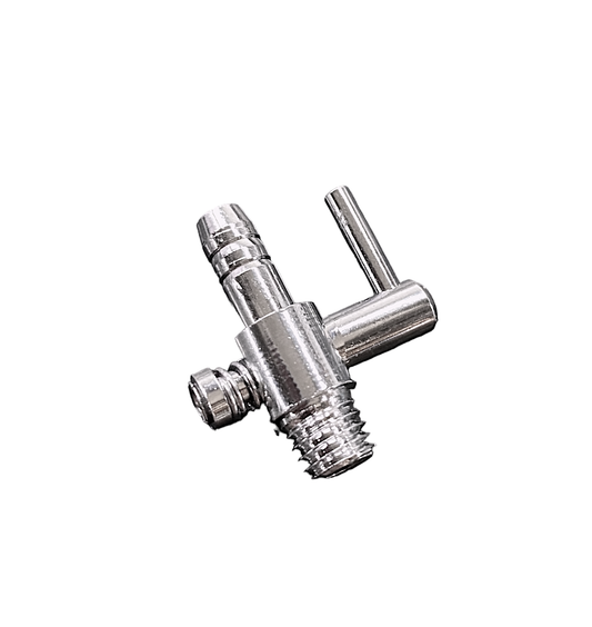 Aquarium Stainless Steel 1-Way Self-tapping Gang Valve Part # SS-AV01-STAP