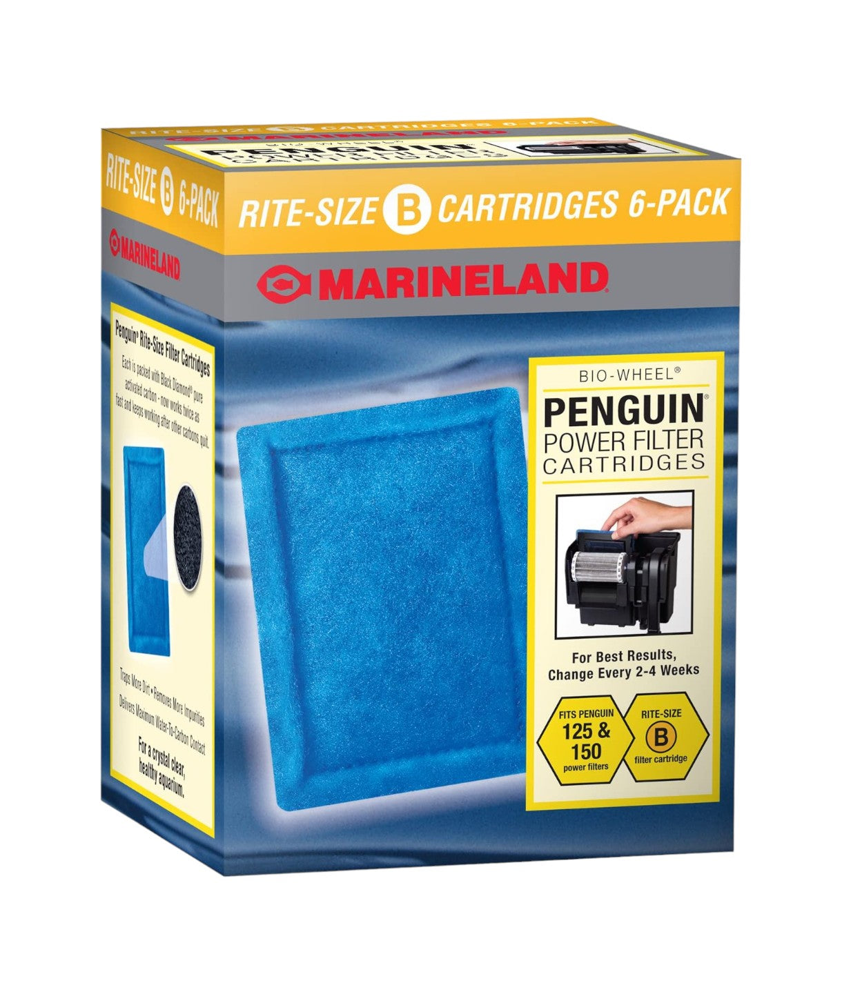 Marineland Penguin Power Filter Replacement Cartridge Rite Size B  (6 Pack)