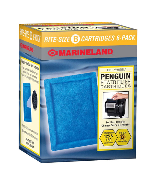 Marineland Penguin Power Filter Replacement Cartridge Rite Size B  (6 Pack)