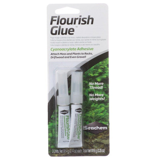 Seachem Flourish Glue Freshwater Aquarium Moss/Plant Adhesive 8g