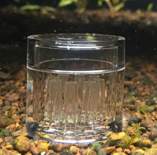 Aquarium Pest Control Worm Remover Cylinder 8 Hole Trap - Small