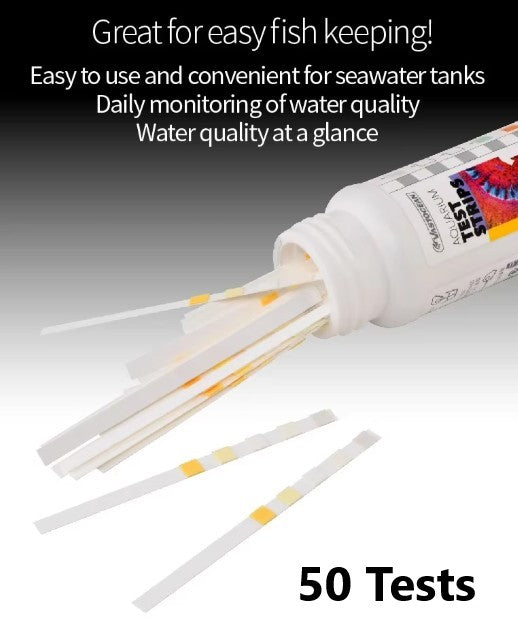 VastOcean 5 in 1 Aquarium Test Strips (50 Strips) Part # 132234