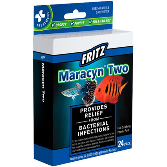 Fritz Maracyn Two - Anti-bacterial Medication 24 Pack Part#47040