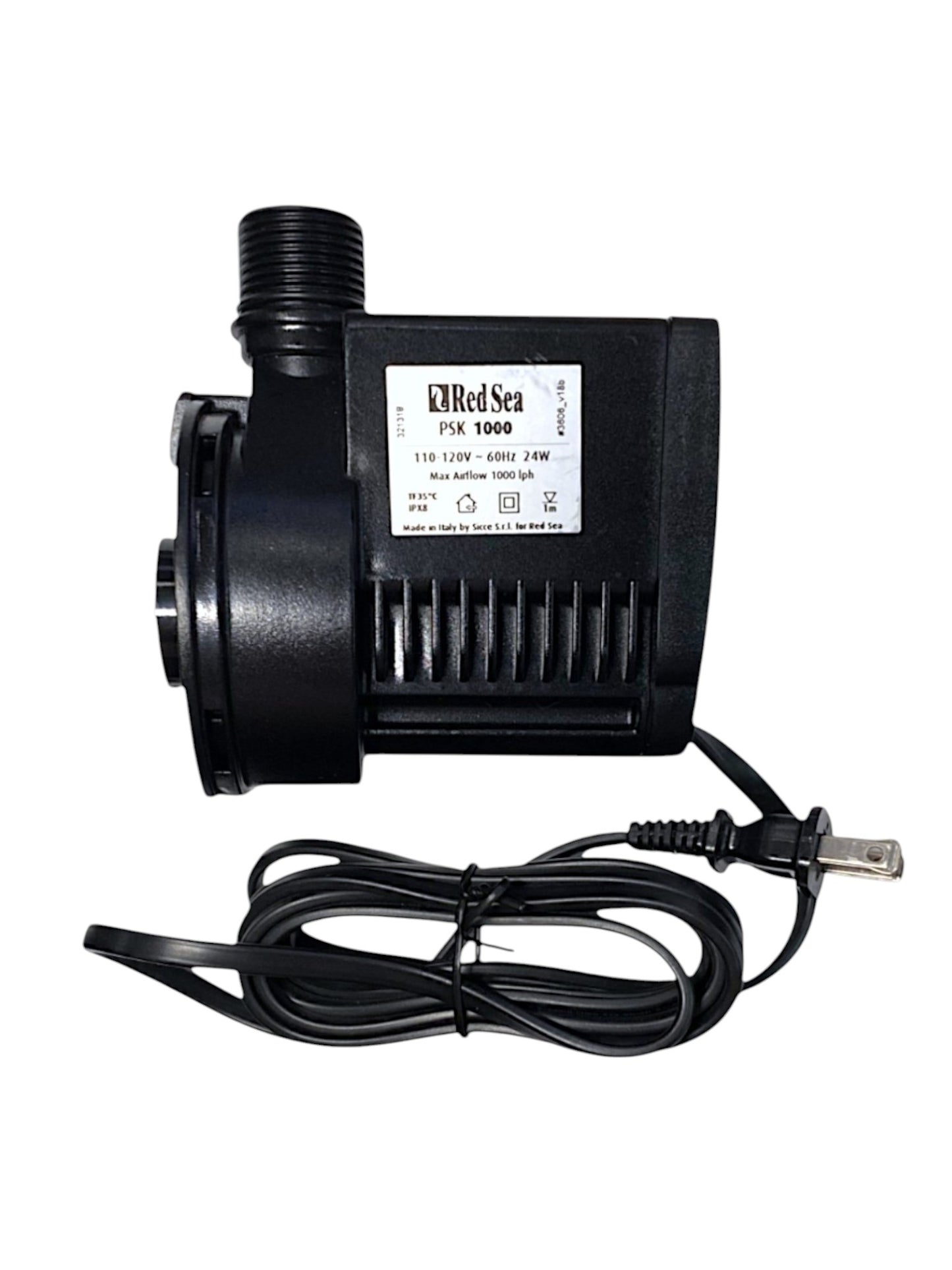 Red Sea Reefer 600 Protein Skimmer Replacement Pump Sicce PSK 1000