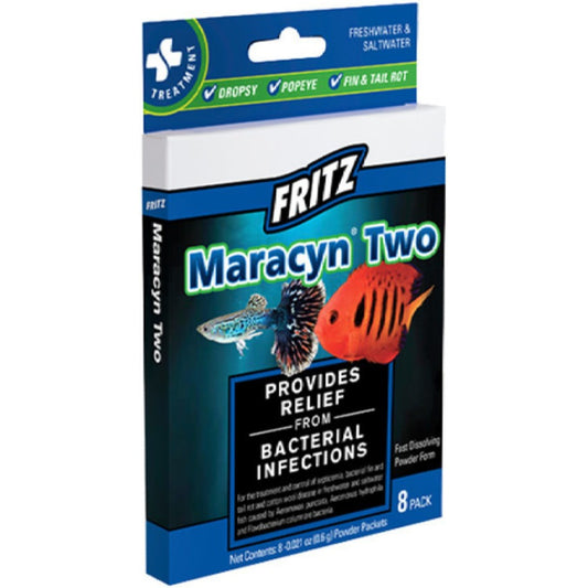 Fritz Maracyn Two - Anti-bacterial Medication 8 Pack Part#47000