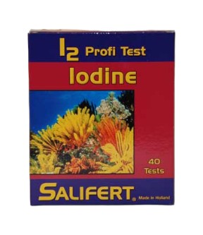 Salifert Iodine I2 Test Kit  40Tests  Exp 11/2023