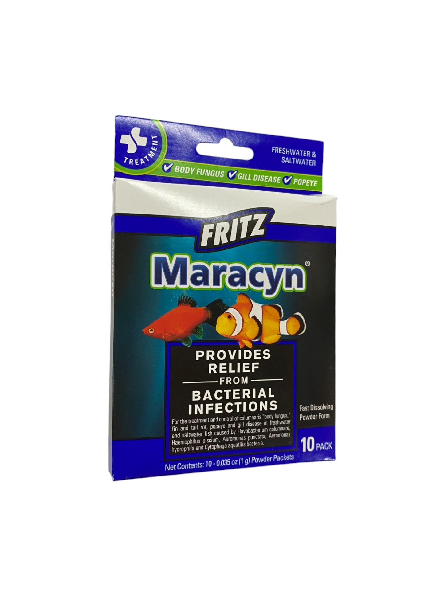 Fritz Maracyn Anti-bacterial Medication 10 Pack Part# 46001