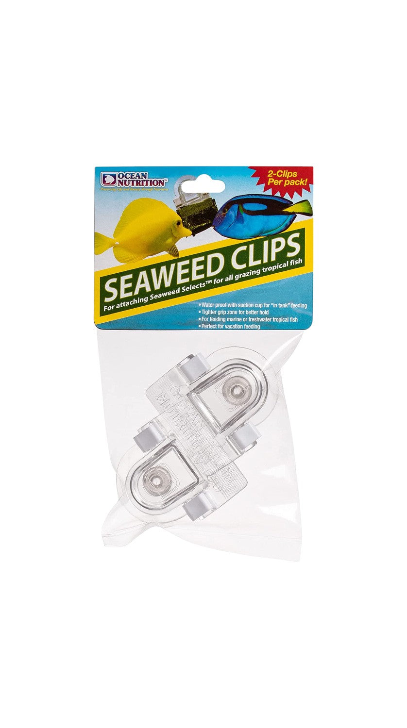 Ocean Nutrition Seaweed Feeding Clips - Includes 2 clips