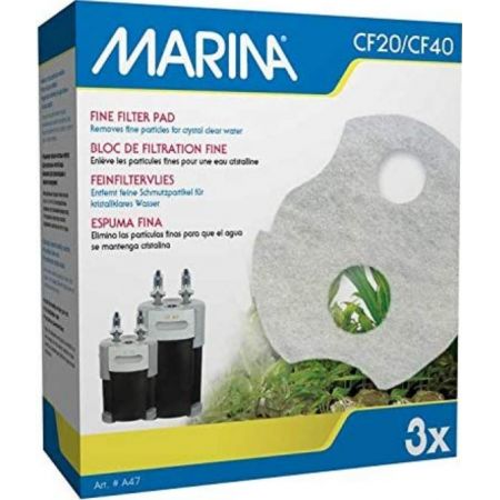 Marina CF20 / CF40 Fine Filter Pad / Water Polishing Pad Pack of 3 Part# A47