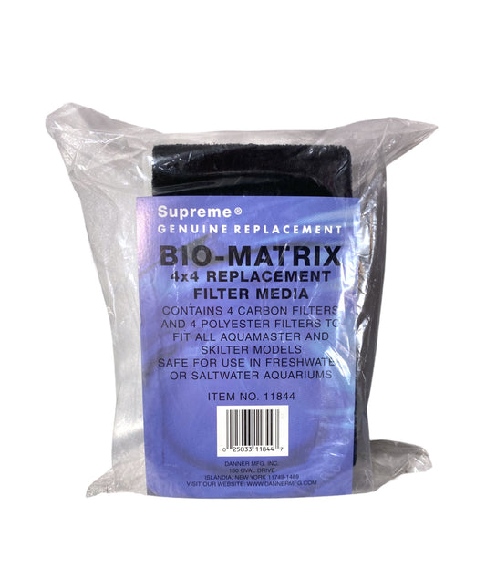 Supreme Skilter Bio-Matrix 4 Polyester & 4 Carbon Filter Media Part # 11844