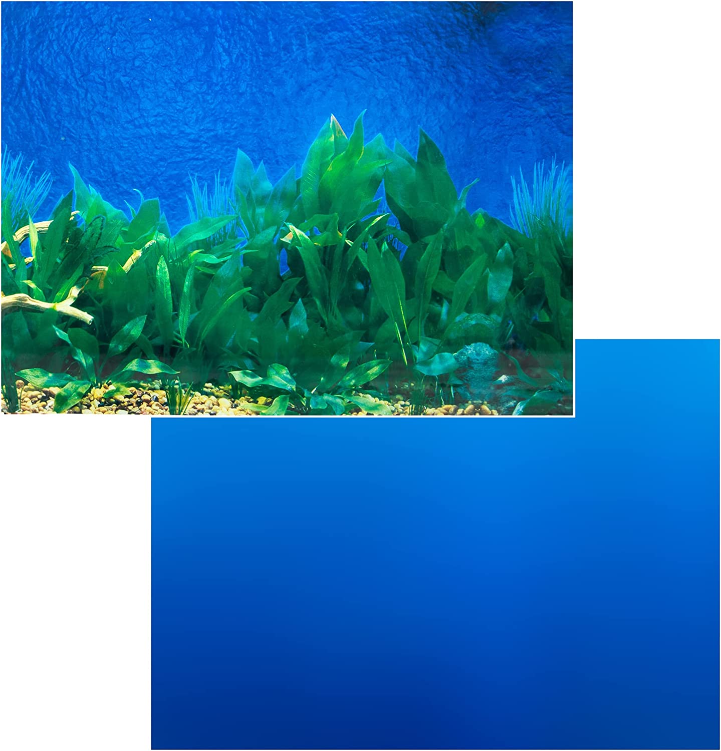 Penn Plax 10 Gallon Reversible Aquarium Back Ground 20" L x 12" H Part #DBC10CB