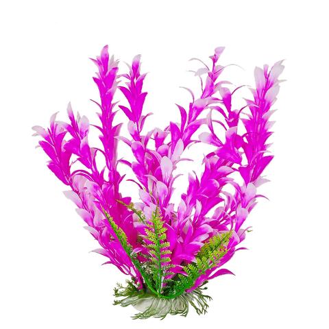 Aquatop Bacopa-Like Pink & White Aquarium Plant - 6" PD-BH21