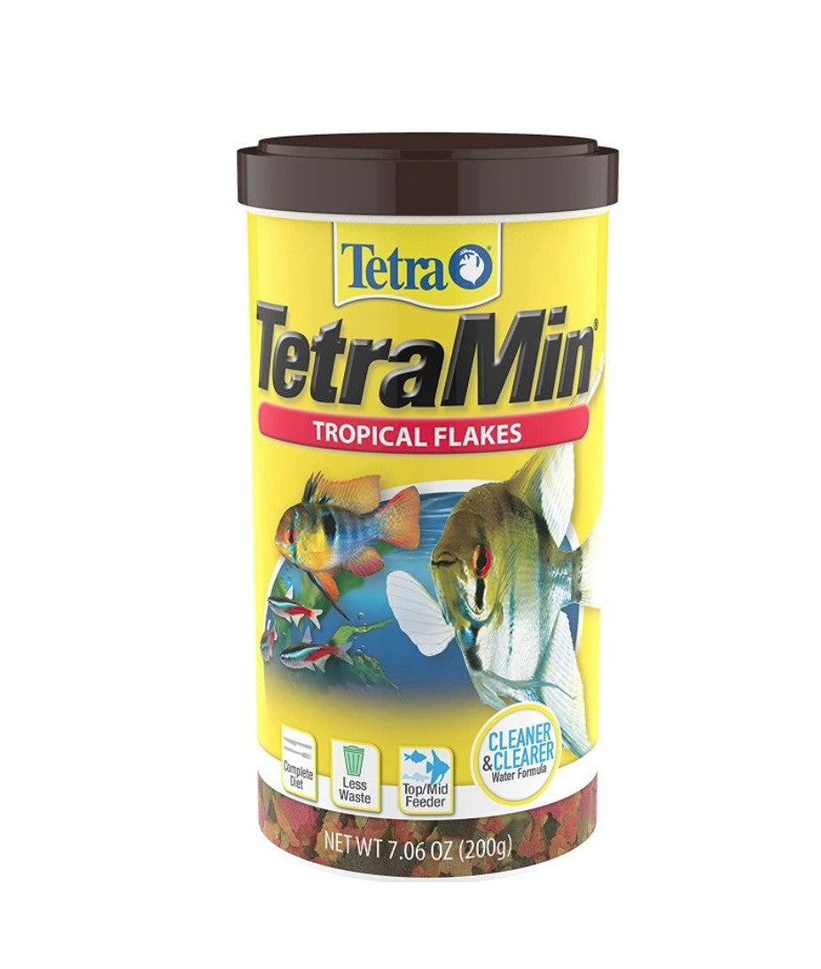 TetraMin Tropical Flakes 7.06 oz Part # AQ-16106