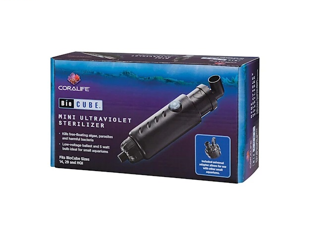 Coralife BioCube Submersible 5W Mini Ultraviolet Sterilizer Part # 100115640