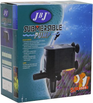 JBJ SP 2500 Submersible Aquarium Pump  528 GPH
