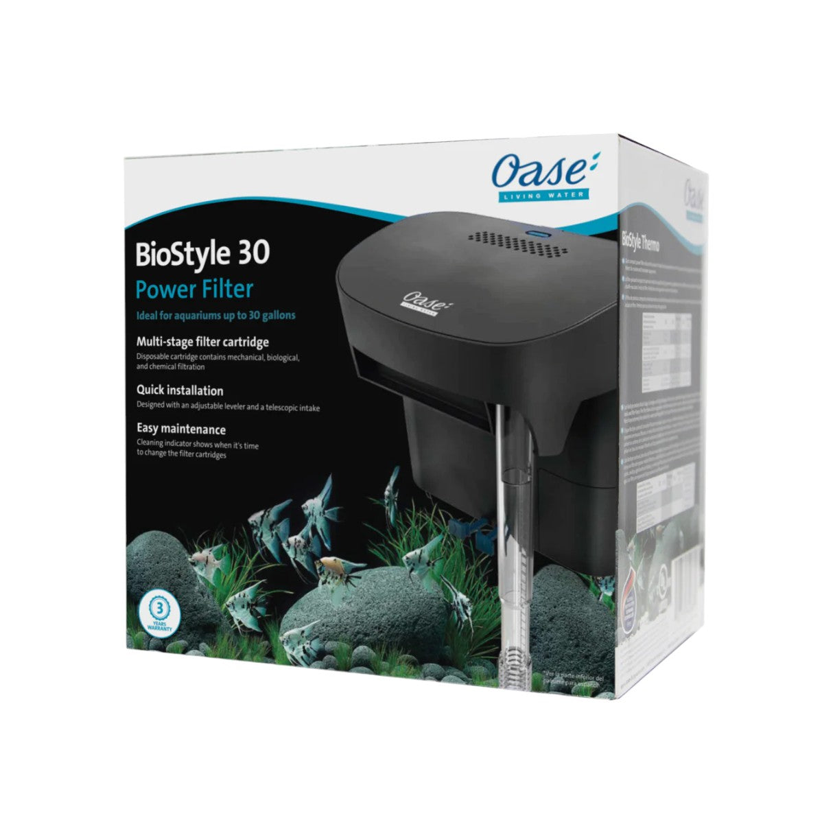 OASE BioStyle 30 Power Filter 150 GPH Part # 84065