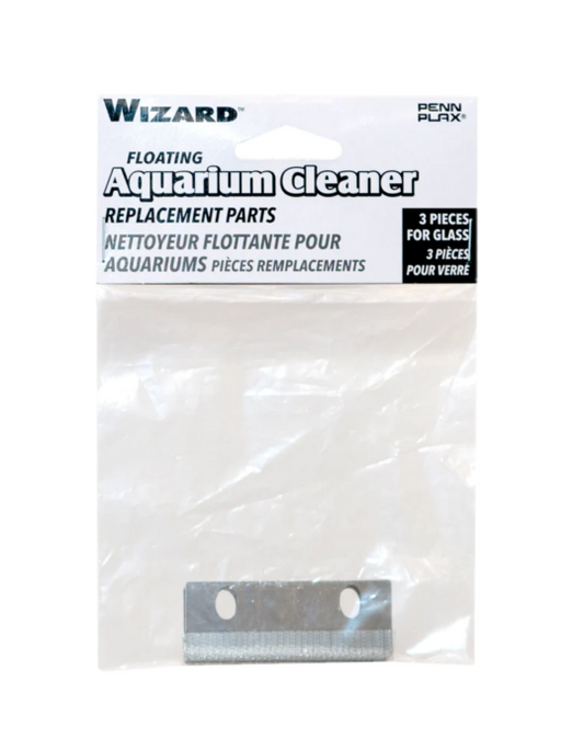 Penn Plax Wizard Replacement Scrubber Blade For Glass Tanks Part # WZRB