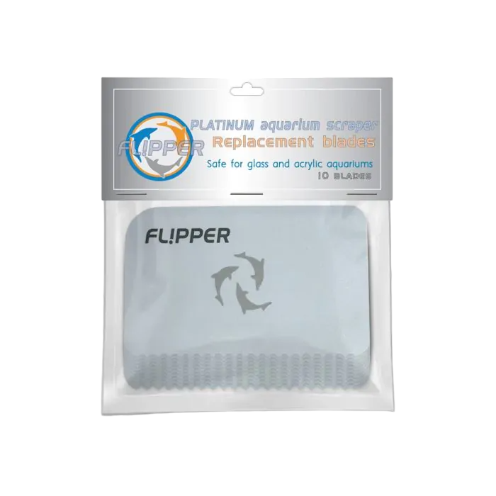 Flipper Platinum Aquarium Scraper Replacement Cards 10pk Part# 13908