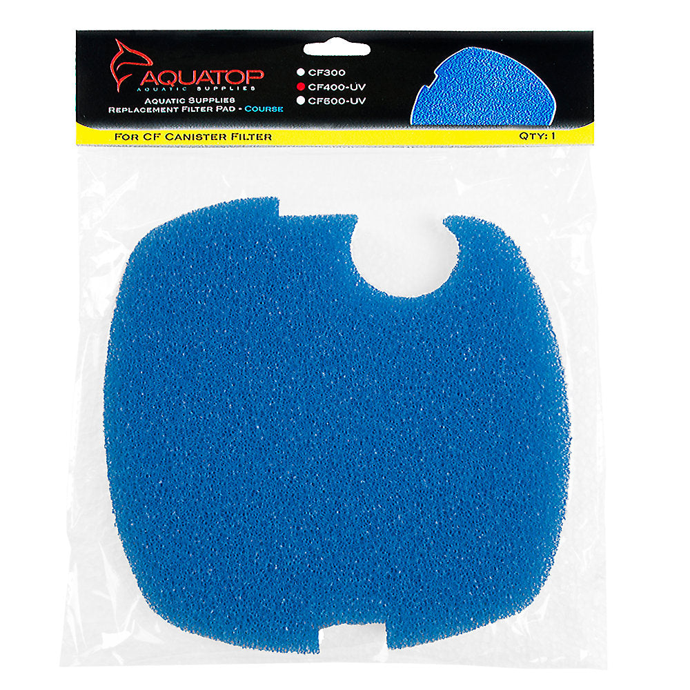 Aquatop CF400-UV Blue Filter Sponge Part# RCP-CF400UV
