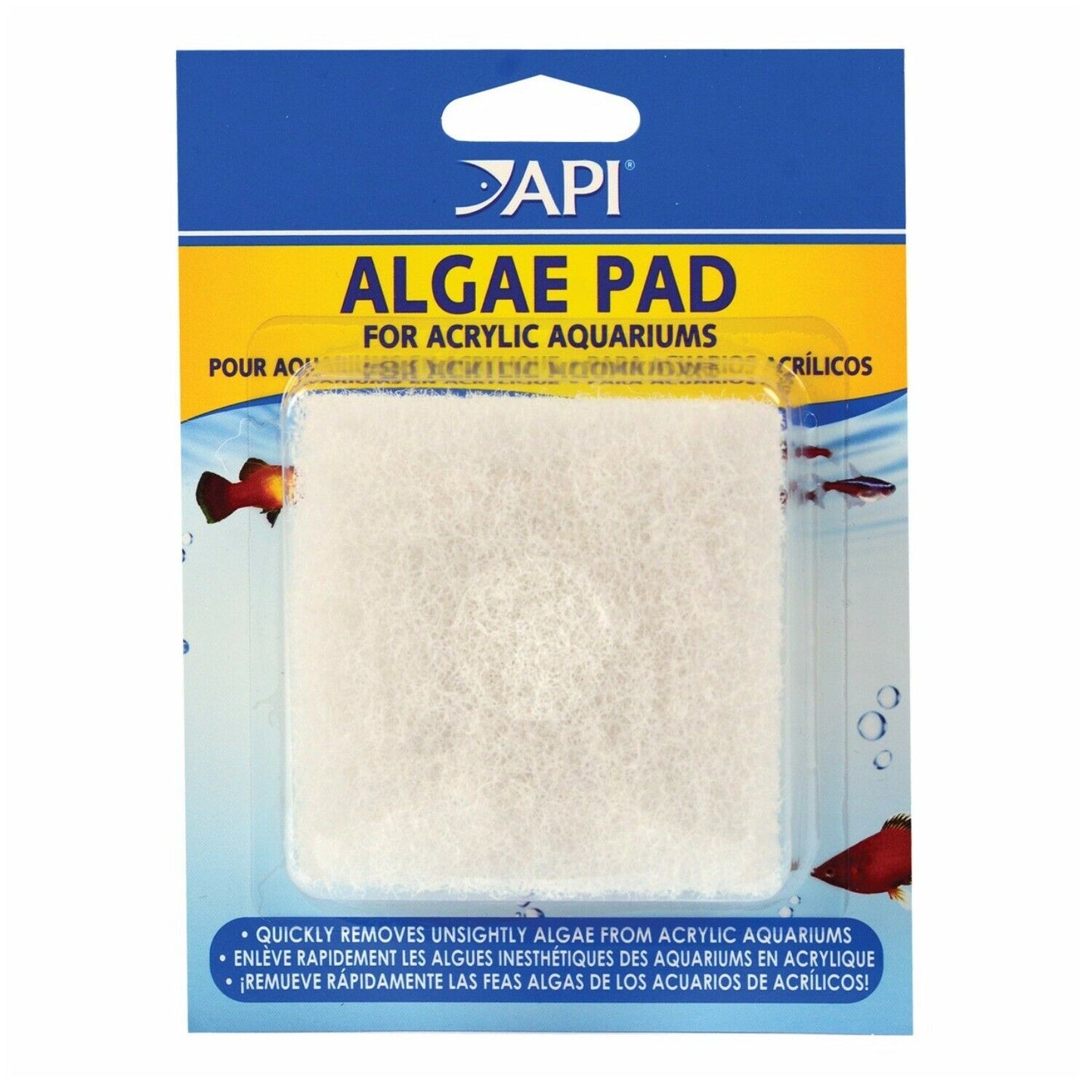 API Doc Wellfish's Algae Scrubbing Pad for Acrylic Aquariums