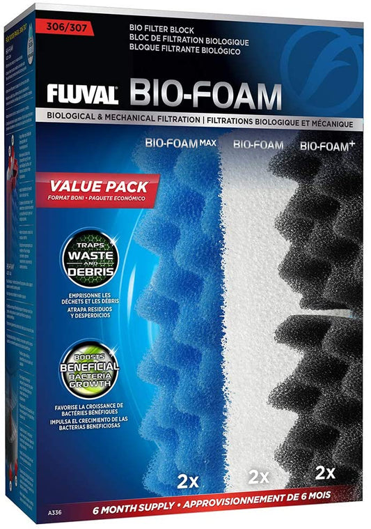 Fluval 306 / 307 Bio-Foam Value Pack Part# A336