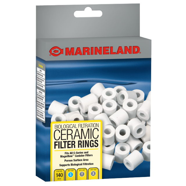 Marineland Magniflow / C-Series Biological Ceramic Filter Rings 140ct