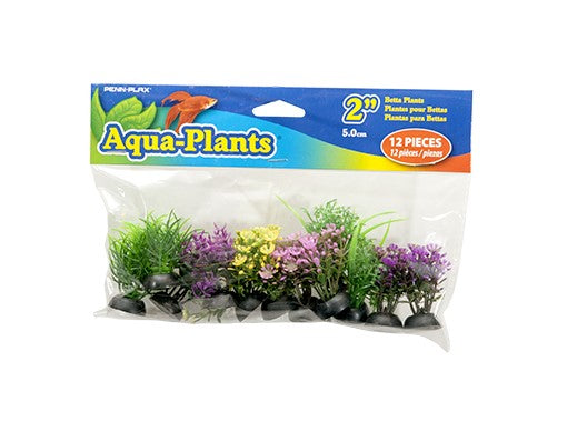Penn Plax Aqua Plants 2" Natural Foreground Plants (Set of 12) Part #APFP2