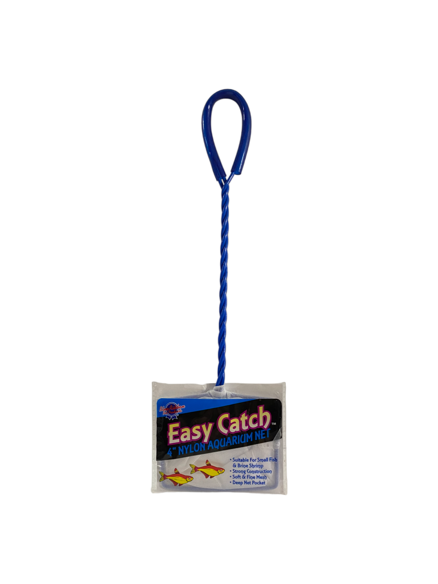 Blue Ribbon Easy Catch 4" Fine Mesh Nylon Aquarium Net Part# EC-4