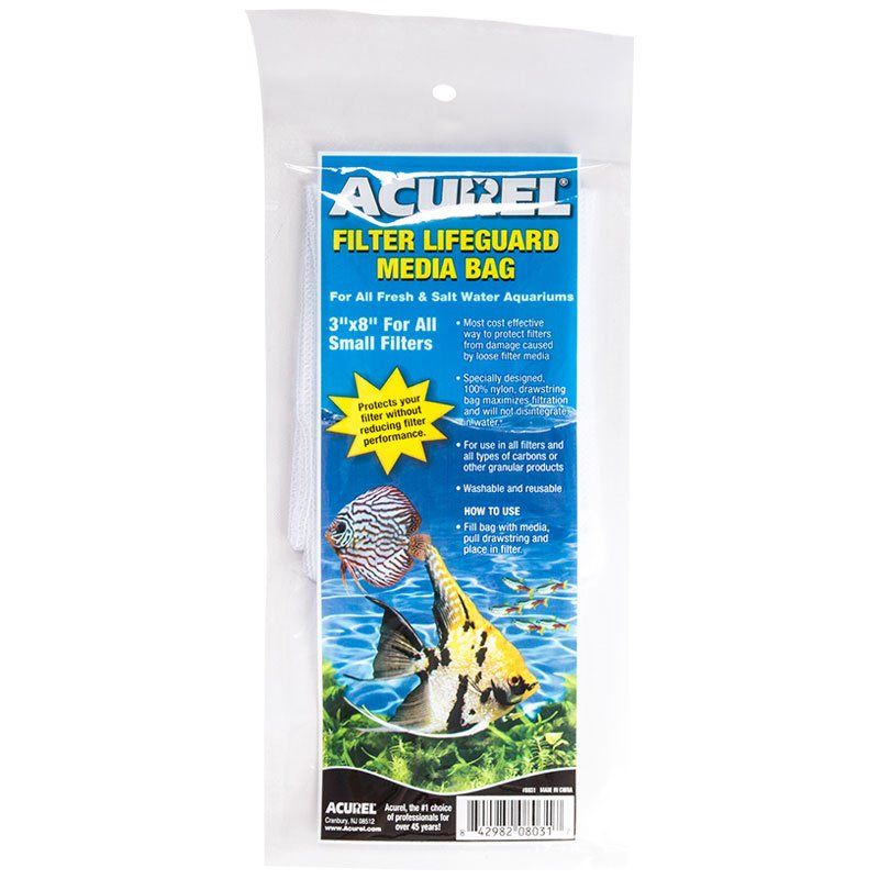 Acurel Filter Lifeguard Media Bag 3"x 8" Part# 8031