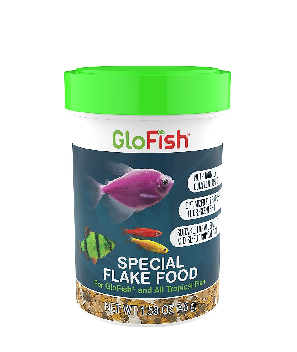 GloFish Special Flake Food 1.59 oz Part # AQ-77003