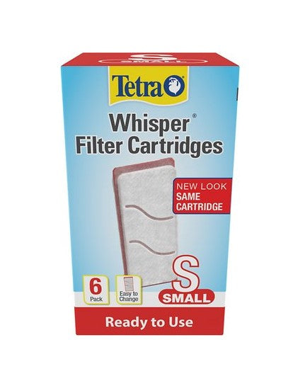 Tetra Whisper 3i Internal Filter Cartridges Small Pack of 6  Part # 19550
