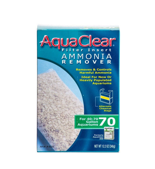 Fluval AquaClear 70 Ammonia Remover for 40-70 gallon aquariums Part # A616