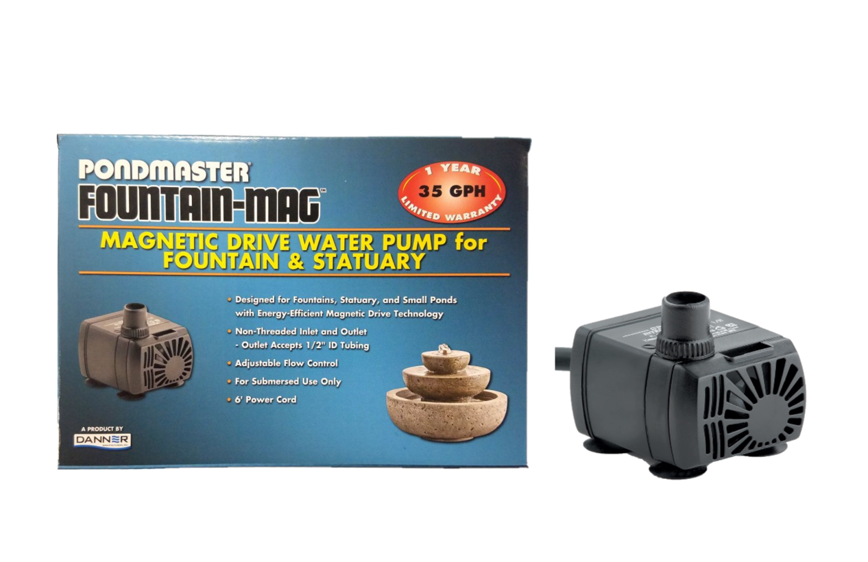 Pondmaster Fountain Mag 35 GPH Part # 2501