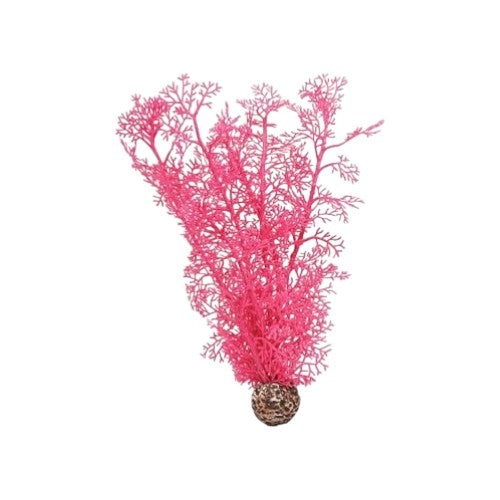 biOrb Aquatic Plastic Plant Pink Sea Fan Medium Part# 46096