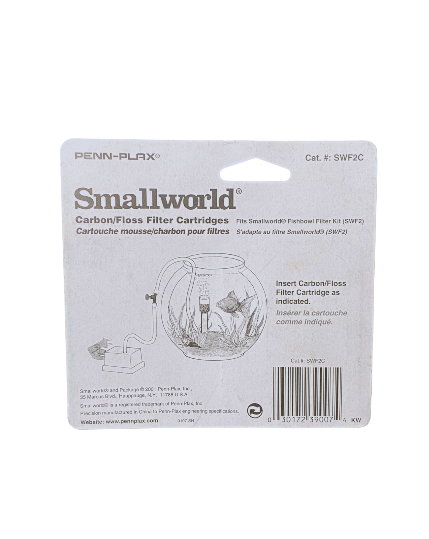 Penn Plax Smallworld Filtration Replacement Cartridges Part # SWF2C