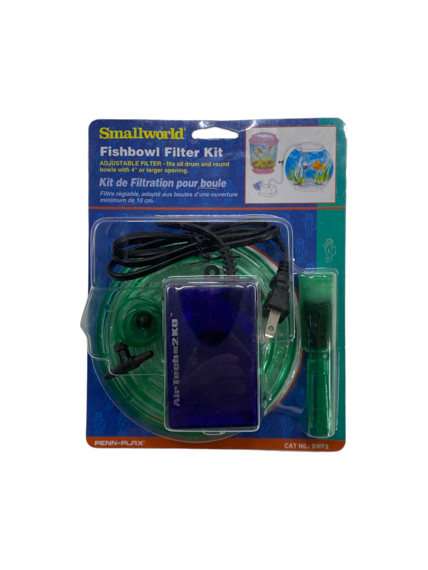 Penn Plax Small World Fishbowl Filter Kit Part #SWF2
