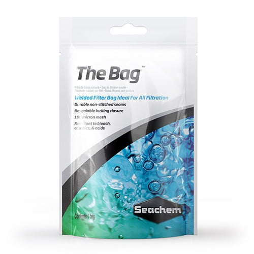 Seachem Filter Media Bag  The Bag 180 Micron Size 5" W x 9.5" H